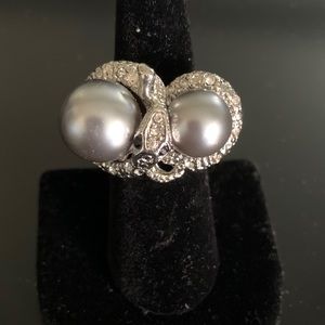 Mother of Pearl Cocktail Ring